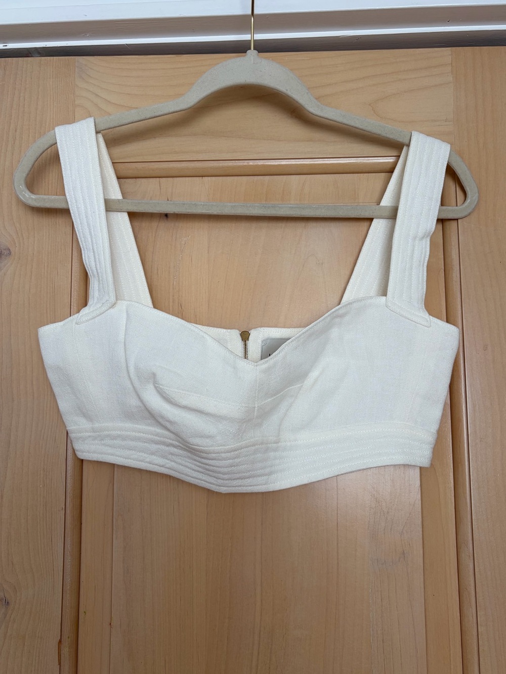 Le Kasha Linen Crop Top